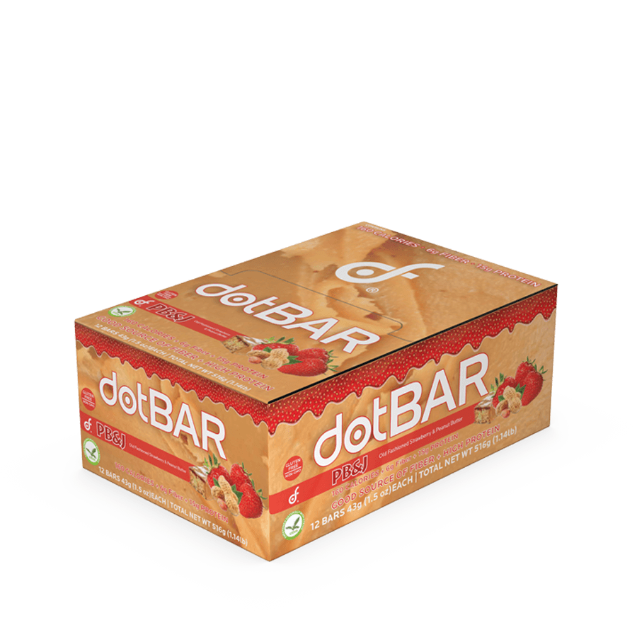 dotBAR - PB&J Bar (Peanut Butter & Jelly)